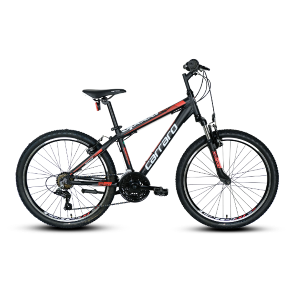 CARRARO SPEED 240 360H 21-V VB MAT SIYAH-KIRMIZI-KOYU-KIRMIZI R3