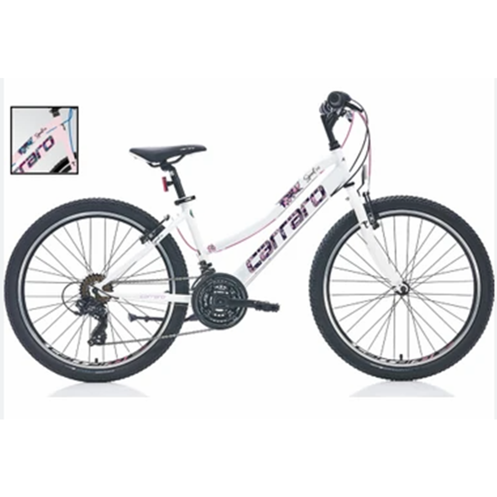 CARRARO SPEED 242 360H 21-V VB TOZ-PEMBE-MAVI-FUSYA-TURKUAZ-SIYAH R2
