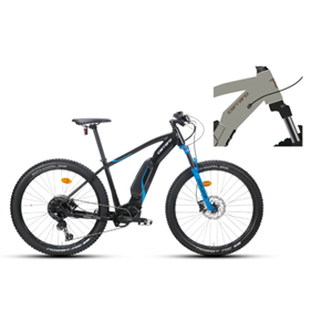 CARRARO KIFUKA 27 E7 E.E-MTB 440H 11-V HD NIKEL GRI-KAHVERENGI-SIYAH
