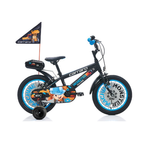 CARRARO MONSTER 16 220H 1-V VB MAT SIYAH-GRI-MAVI R2