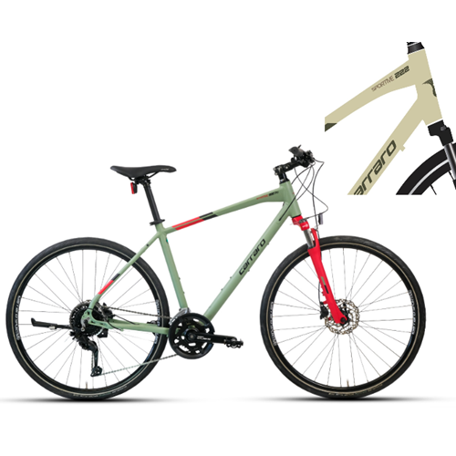 CARRARO SPORTIVE 227C 457H 18-V HD MAT YESIL-SIYAH-KIRMIZI R1