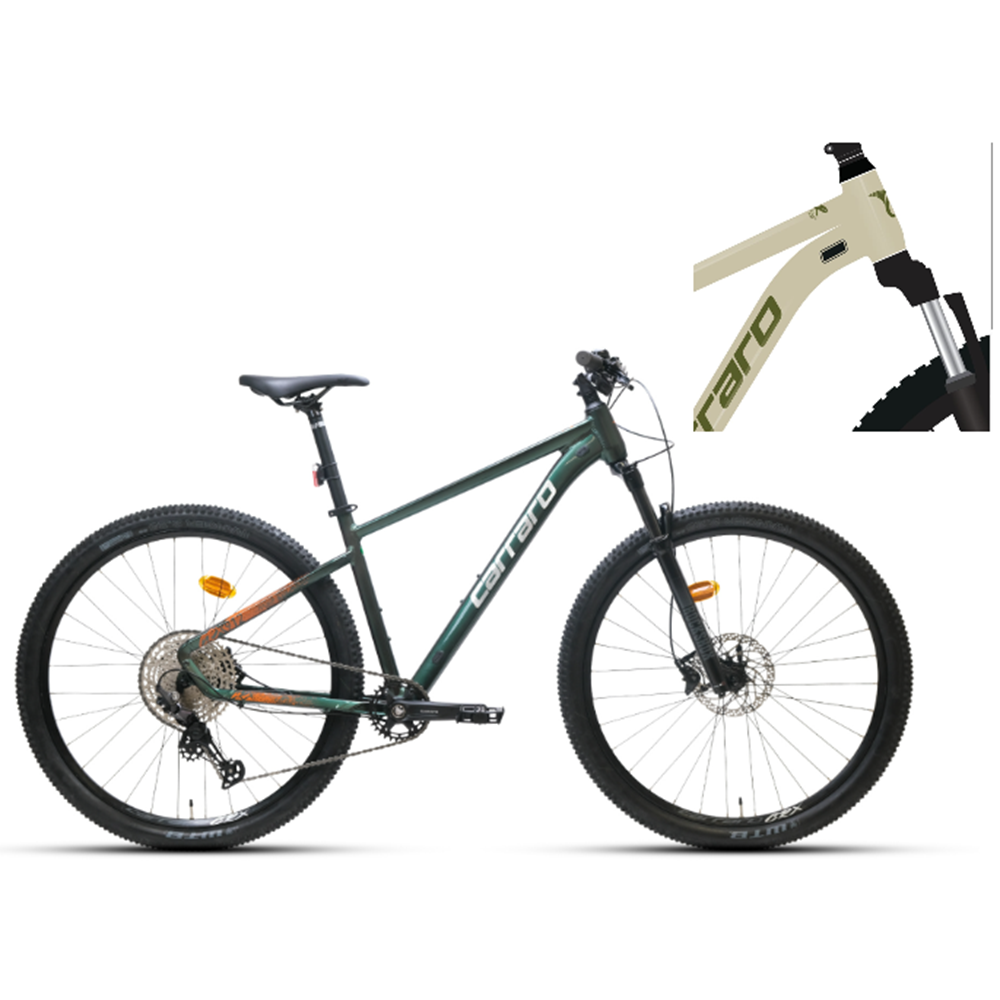 CARRARO CRX 912 E.DAG 520H 12-V HD ORMAN YESILI-BAKIR TURUNCU-KROM R1