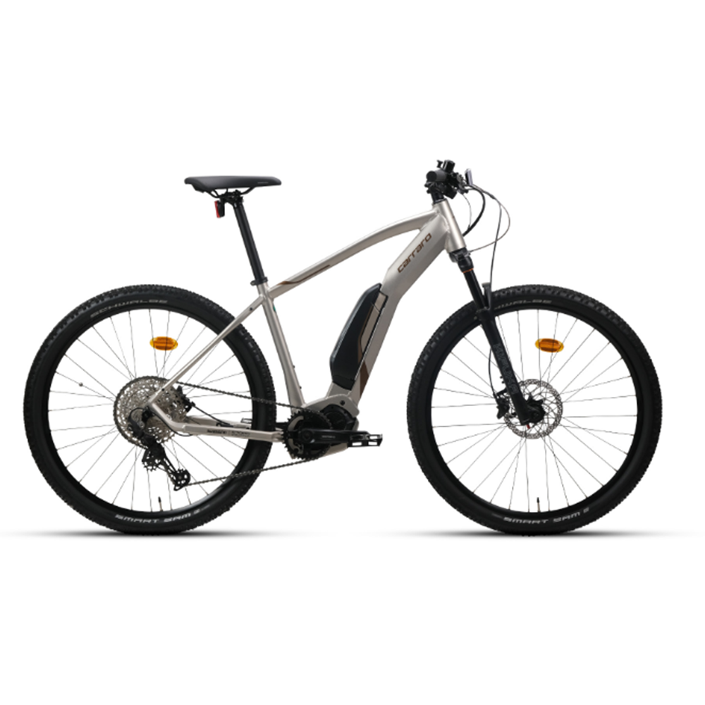 CARRARO KIFUKA 29 E7 E.E-MTB 470H 12-V HD NIKEL GRI-KAHVERENGI-SIYAH